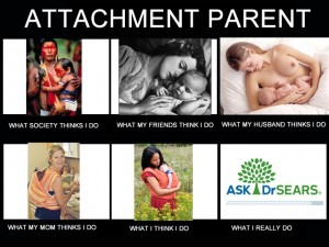 attachment parenting: what I really do